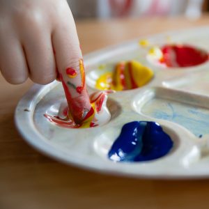 finger painting