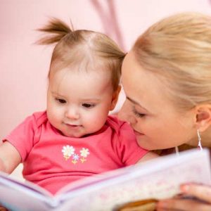 reading to toddler