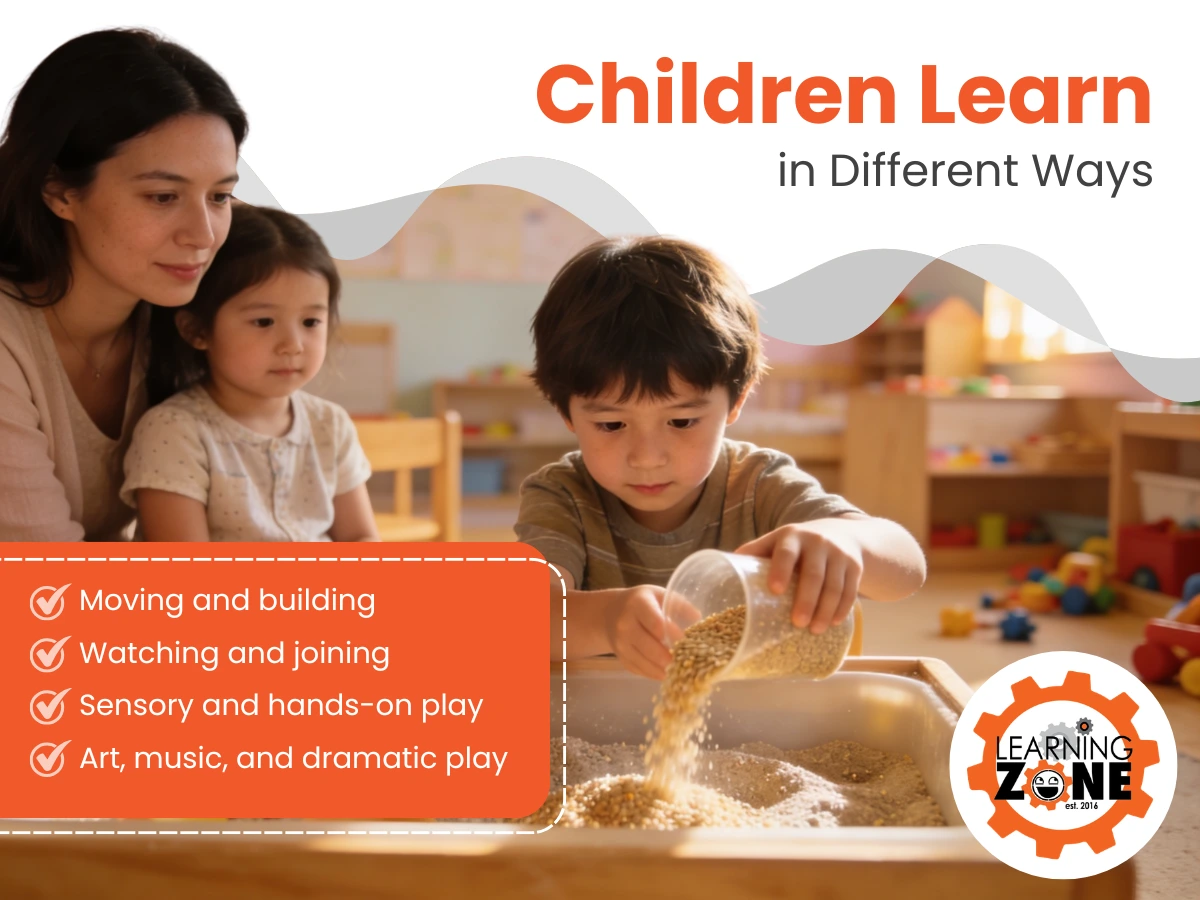 Chidlren learn in different ways