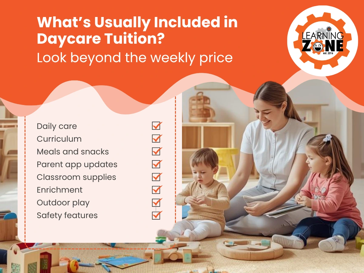 whats usually included in daycare tuition look beyond the weekly price