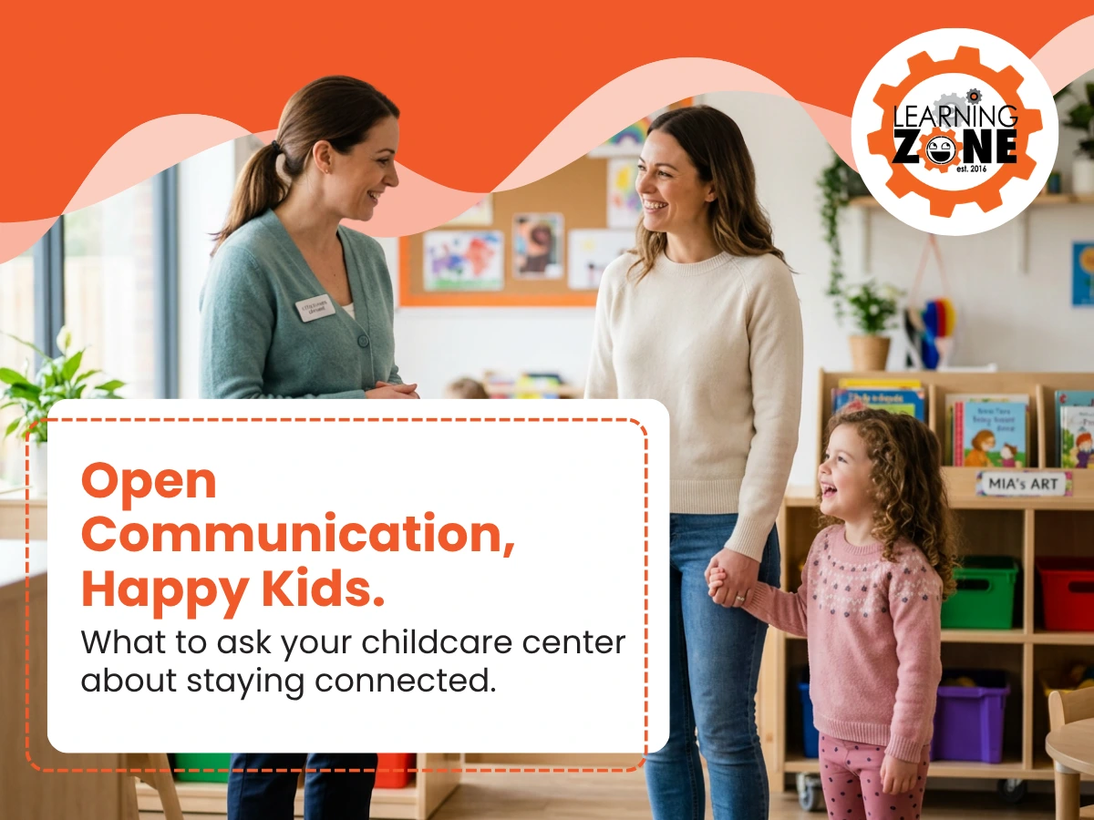 Open Communication happy kids what to ask your childcare center about staying connected